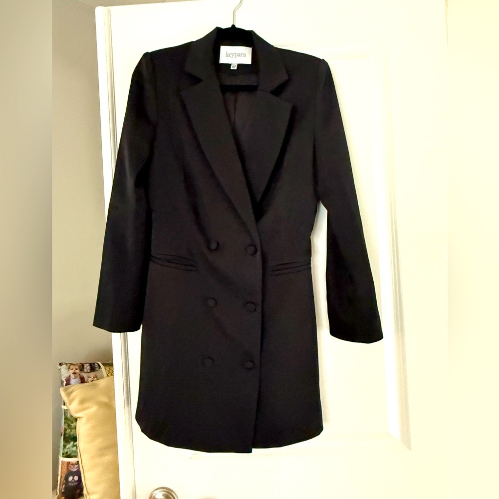 Tuxedo dress